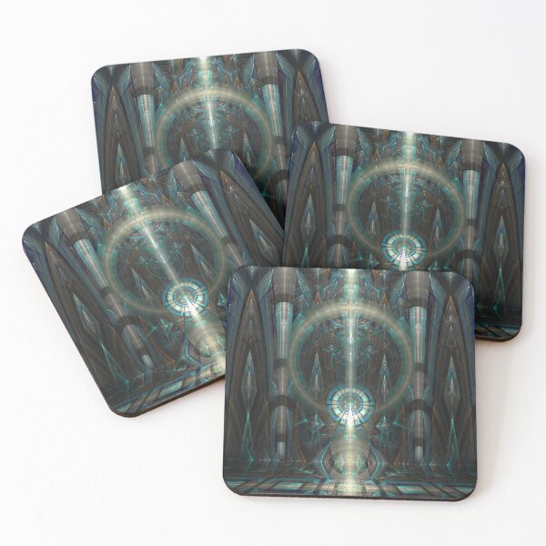Item preview, Blue and Brown Celestial Cathedral designed and sold by Martin W Ball.