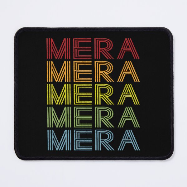 Item preview, Mera Name T Shirt - Mera Vintage Retro Mera Name Gift Item Tee designed and sold by chezeva.