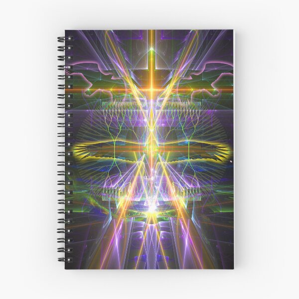 Item preview, Yellow Fractal Galactic Bird designed and sold by Martin W Ball.
