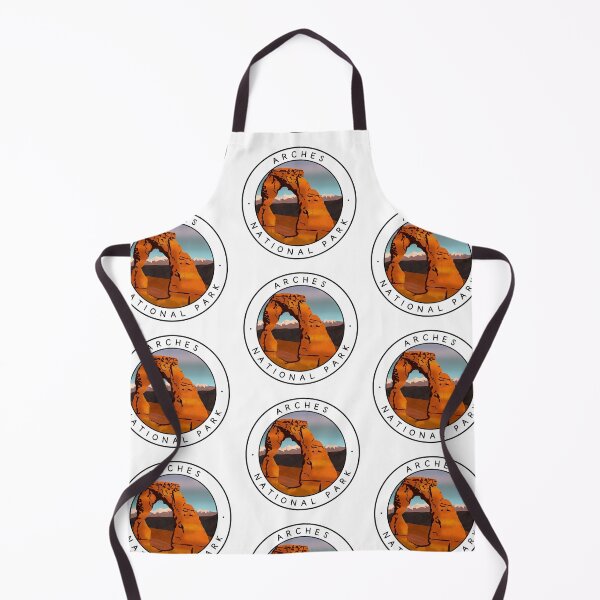 Item preview, Arches National Park Art Round designed and sold by FreestyleTravel.