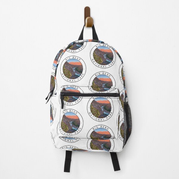 Item preview, Big Bend National Park Art Round designed and sold by FreestyleTravel.