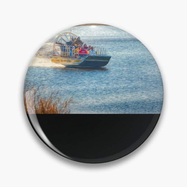 Item preview, Airboat Rides Classic T-Shirt.png designed and sold by ElizabethRicha.