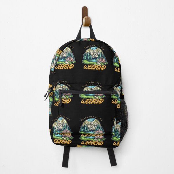 Item preview, Every Day Is The Weekend - Retired Camping in Nature Mountains Shirt designed and sold by 5lav.