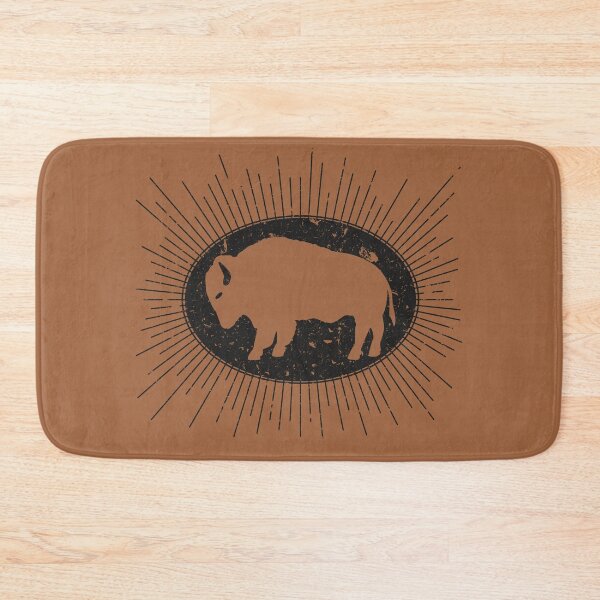 Item preview, Vintage Distressed Buffalo Bison designed and sold by BrobocopPrime.