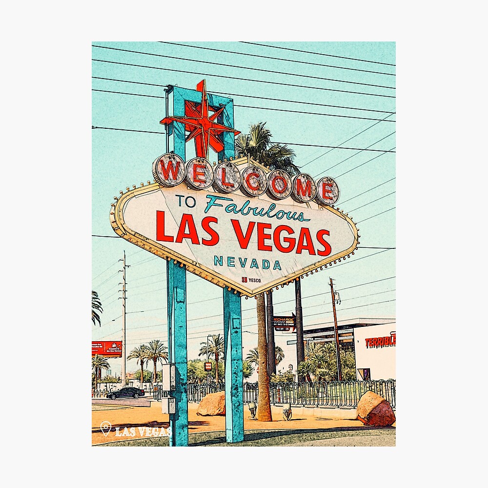 Las Vegas Poster for Sale by navaroanne