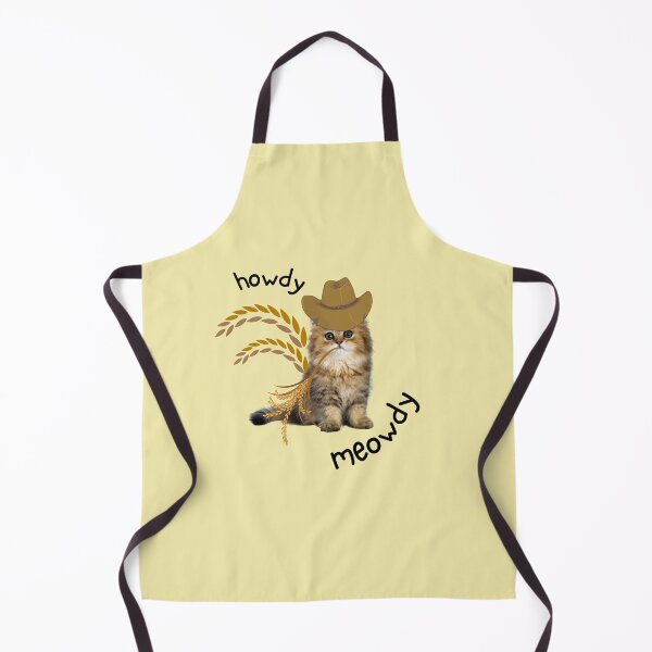 Item preview, Howdy Meowdy Cat Meowdy Taxas Cat Meme designed and sold by BronikowskiART.