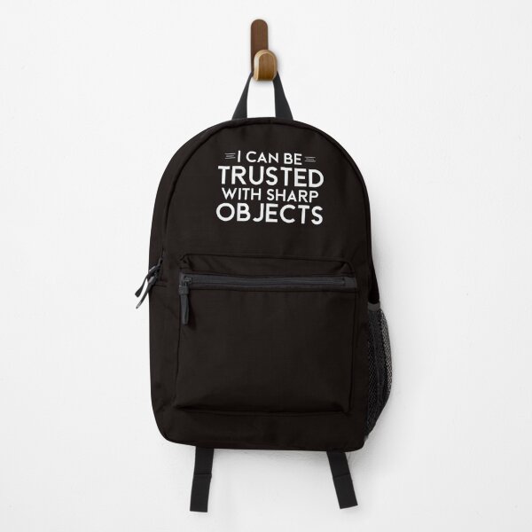 Item preview, I Can Be Trusted With Sharp Objects designed and sold by BeFaCtO.