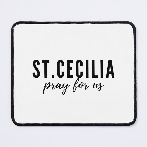 Item preview, St. Cecilia pray for us designed and sold by delborg.
