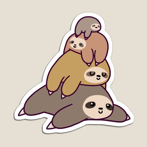 Sloth Magnets Sloth Cute Locker Magnets for Boys and Girls 