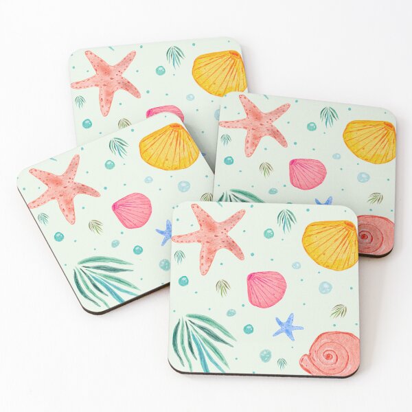 Item preview, Sea Creatures Under The Sea Pattern designed and sold by nabilahcholila.