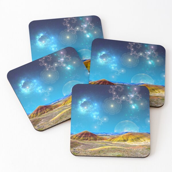Item preview, Alien Landscape with Blue Sky designed and sold by Martin W Ball.
