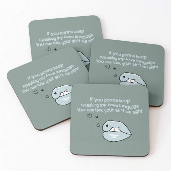 Item preview, love language, letter with illustration designed and sold by remylocks.
