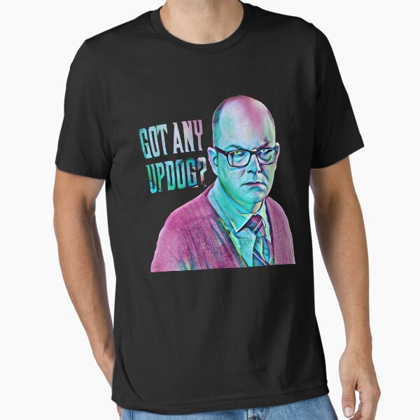 Aperçu de l'œuvre Colin Robinson Updog Active T-Shirt.png créée et vendue par AngieFurr9.