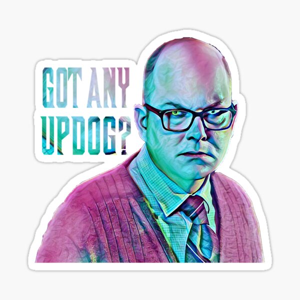 Aperçu de l'œuvre Colin Robinson Updog Active T-Shirt.png créée et vendue par AngieFurr9.
