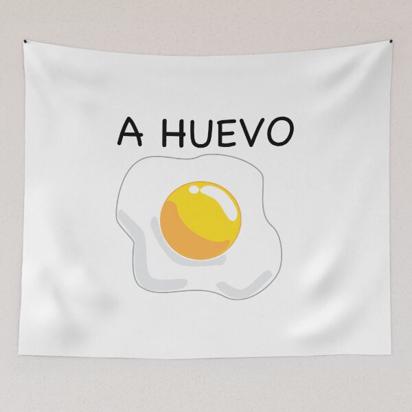 Item preview, A HUEVO - funny Mexican design designed and sold by estudio3e.