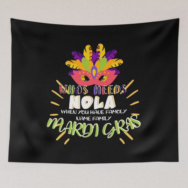 Item preview, Fanny mask whos needs nolamardi gras, festival on mardi gras designed and sold by simokof97.