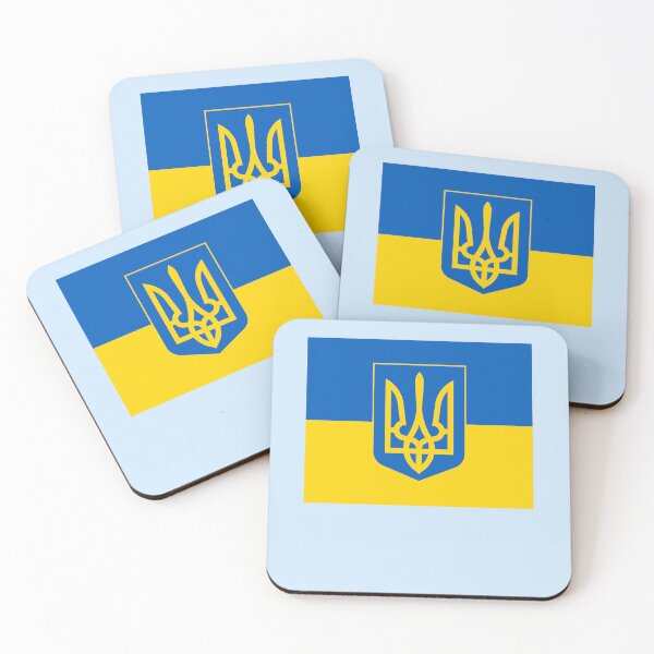 Item preview,  UKRAINIAN FLAG and COAT OF ARMS designed and sold by LoveAndDefiance.