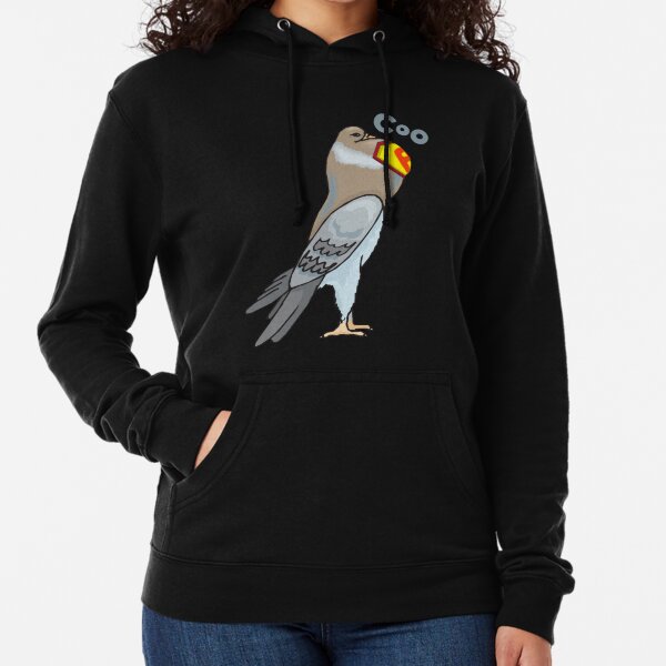Super Coo Pigeon Lightweight Hoodie