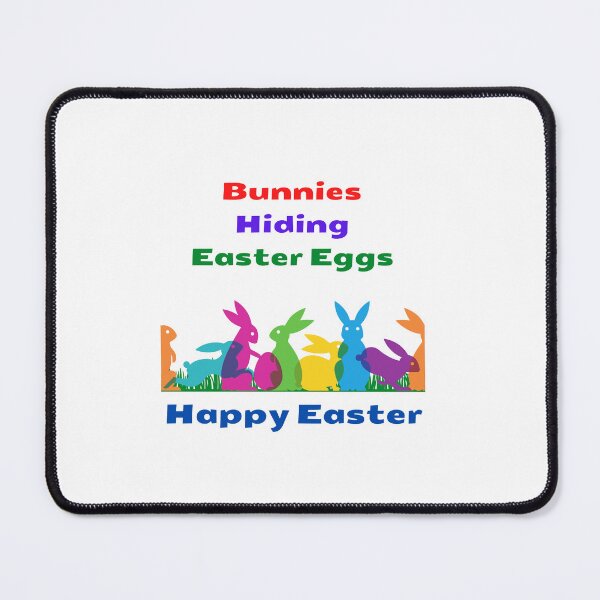 Item preview, Bunnies Hiding Easter Eggs Happy Easter designed and sold by teewearstyle.