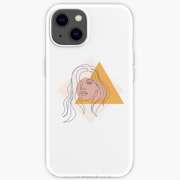 Woman Outline - Aesthetic iPhone Soft Case