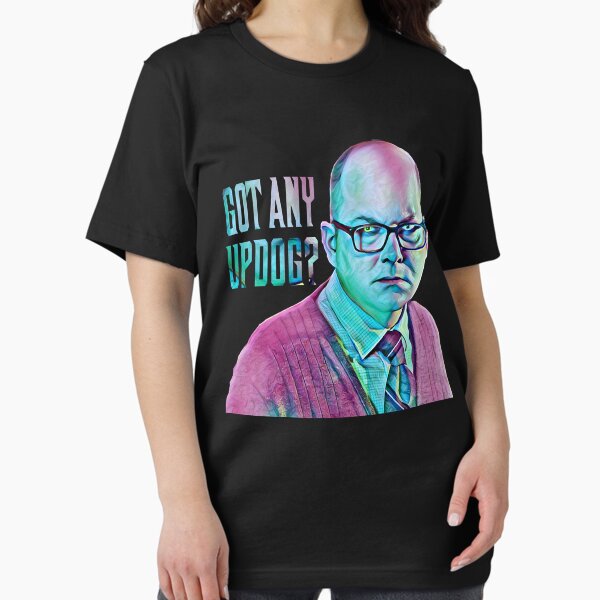 Aperçu de l'œuvre Colin Robinson Updog Active T-Shirt.png créée et vendue par RoyBaase.