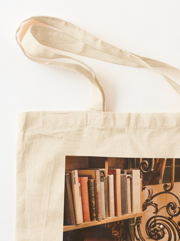 Discover a lonely typewriter at the bookstore Tote Bags