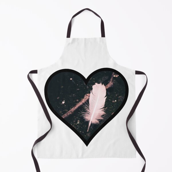 Item preview, White Feather Heart designed and sold by BuzzySpaceBee.