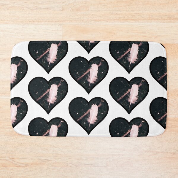 Item preview, White Feather Heart designed and sold by BuzzySpaceBee.