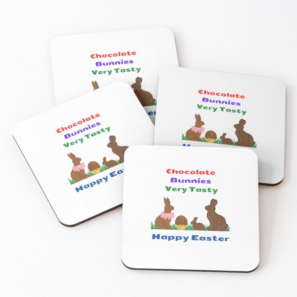 Item preview, Chocolate Bunnies Very Tasty Happy Easter designed and sold by teewearstyle.