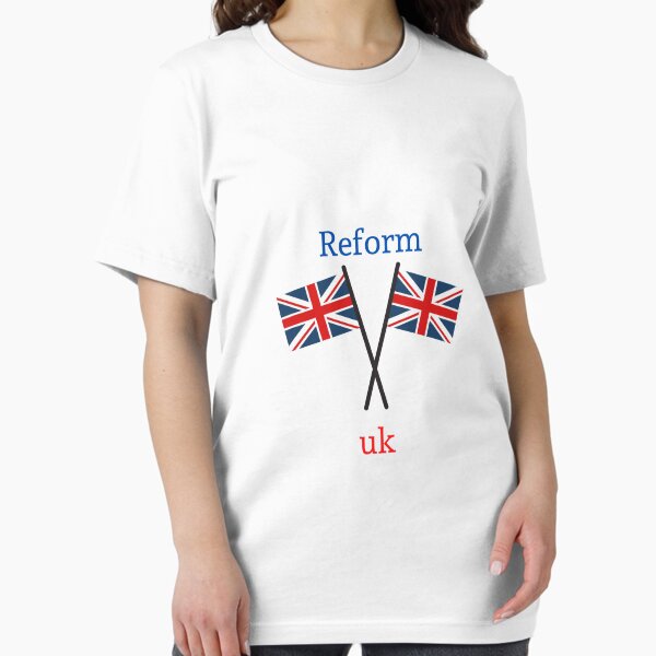 Vista previa del artículo con la obra «partido reformista del reino unido reforma del reino unido partido reformista británico nigel farage inglaterra gran bretaña británico», diseñado y vendido por Tshirtk.