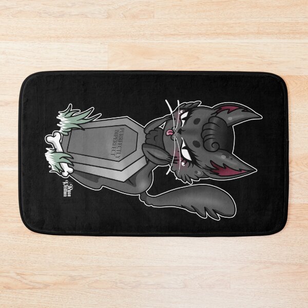 Item preview, Purrfectly Imperfect "Black Edition" designed and sold by Rose Demon.