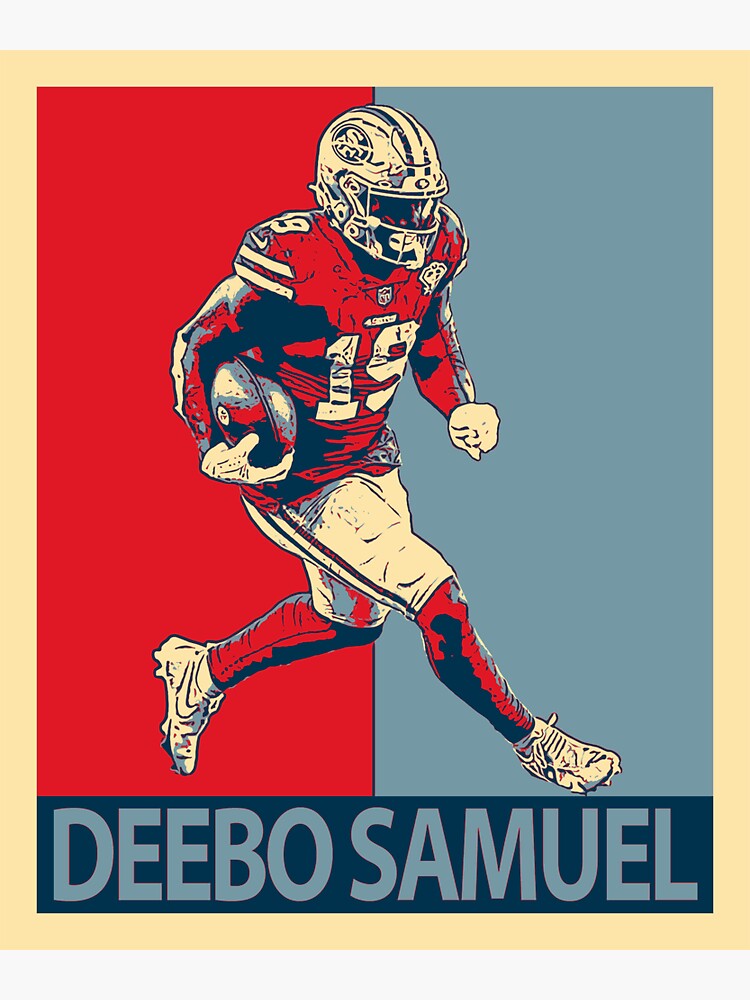 Deebo Samuel Jersey Shirt - Deebo Samuel - Sticker