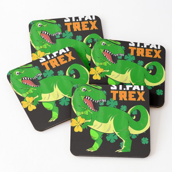 Item preview, Dinosaur Boys St Pat-Trex Day Kids Saint Patricks Day designed and sold by JasonButki.