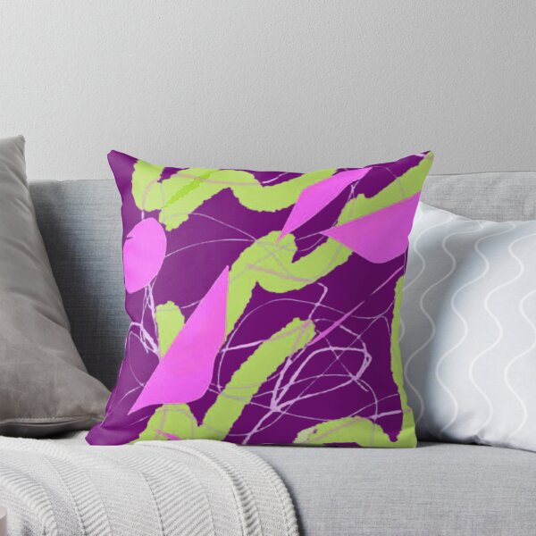 Item preview, Green and Pink Swirl Abstract Design designed and sold by BlackAlchemy2.