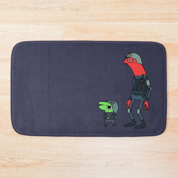 Item preview, SMILING FRIENDS - Alan and Gleb SWAT, bliblie, Pim, Grim, Glep (author's art) designed and sold by mrGoodwin90.
