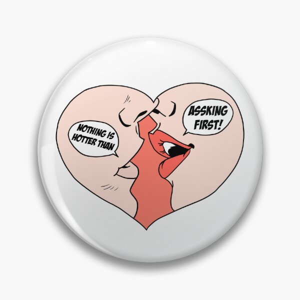 Item preview, Consent Kissing Heart Comic designed and sold by Assk First.
