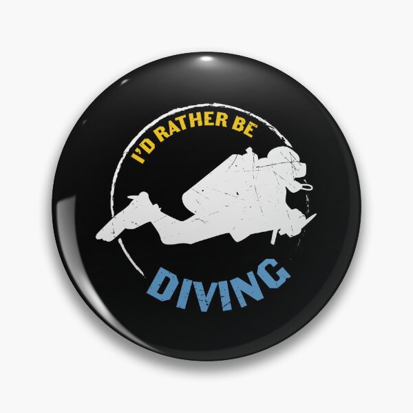 Item preview, I'd rather be diving | Live to Dive designed and sold by ArtbyJamasin.