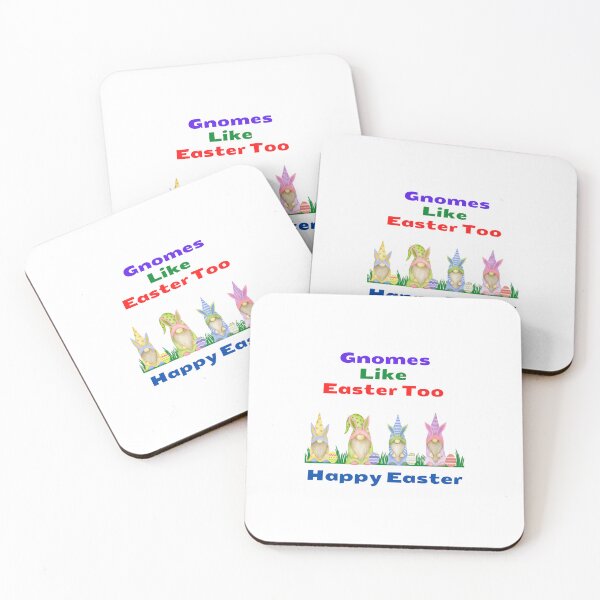 Item preview, Gnomes Like Easter Too Happy Easter designed and sold by teewearstyle.
