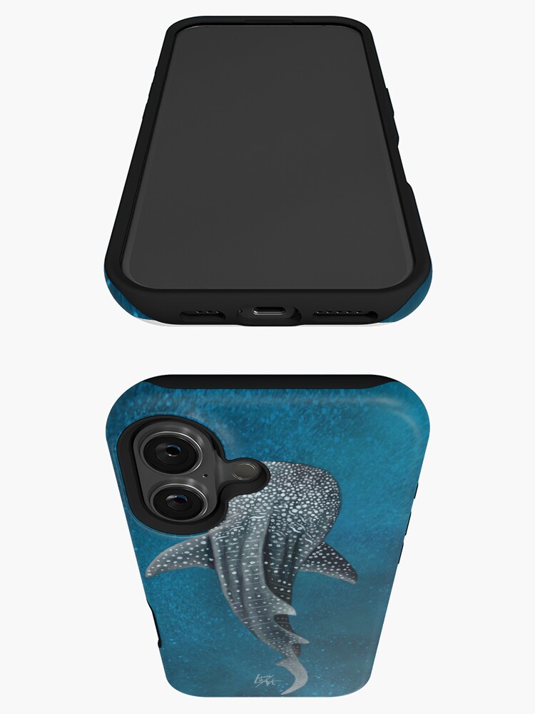 Thumbnail 3 of 4, iPhone Case, Whale Shark designed and sold by lucyluart.