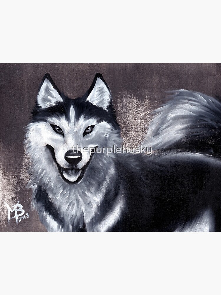 Sibe Portrait by thepurplehusky