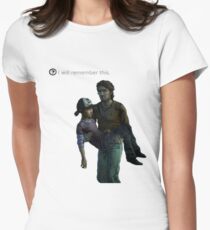 I will remember this Women's Fitted T-Shirt