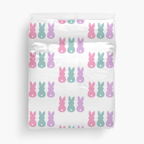 Item preview, Pink, blue and purple Easter bunnies designed and sold by KRJ Design.