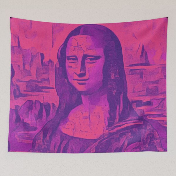 Item preview, mona lisa pink designed and sold by Timegraf.