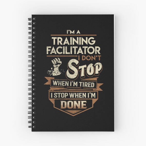Item preview, Training Facilitator T Shirt - I Stop When Done Job Gift Item Tee designed and sold by natalinedk.