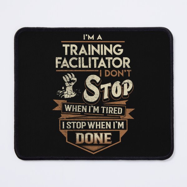 Item preview, Training Facilitator T Shirt - I Stop When Done Job Gift Item Tee designed and sold by natalinedk.
