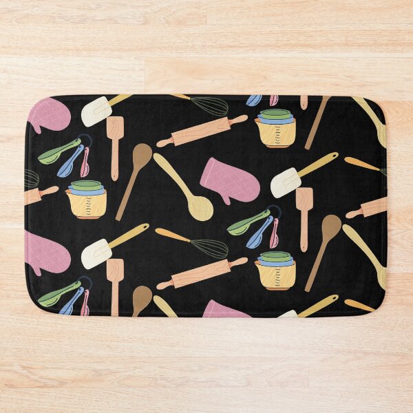 Item preview, A Chefs Tools Pattern Black Version designed and sold by Cora Gregory.