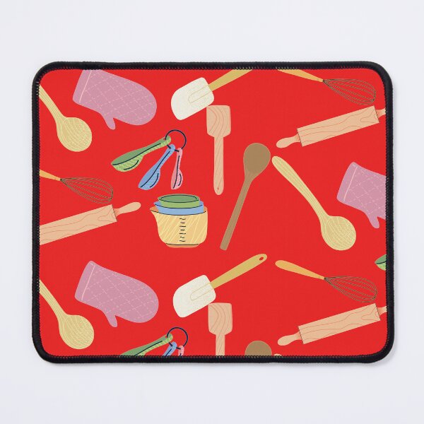 Item preview, Copy of A Chefs Tools Pattern Red Version designed and sold by Cora Gregory.