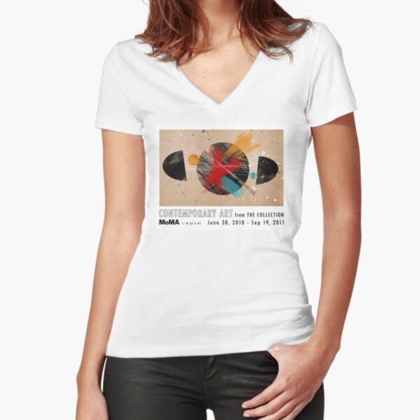 Fitted V-Neck T-Shirt