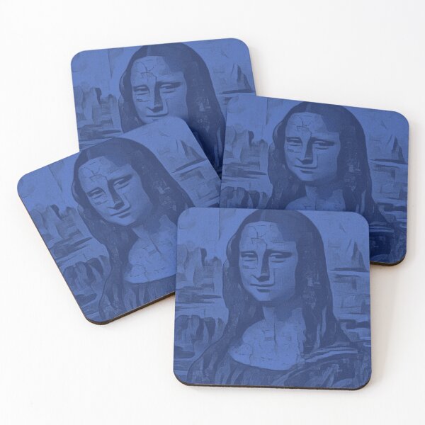 Item preview, mona lisa Blue designed and sold by Timegraf.