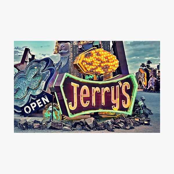 Item preview, Las Vegas Jerry's Neon Sign designed and sold by RyanCaudell.